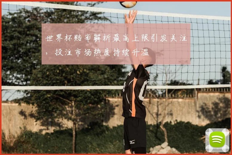 世界杯赔率解析最高上限引发关注,投注市场热度持续升温