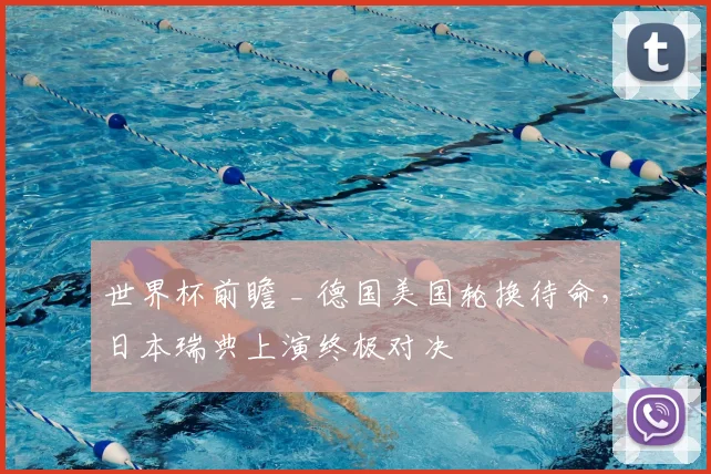世界杯前瞻 _ 德国美国轮换待命，日本瑞典上演终极对决