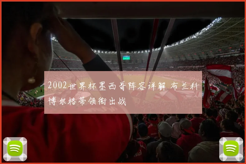 2002世界杯墨西哥阵容详解 布兰科博尔格蒂领衔出战