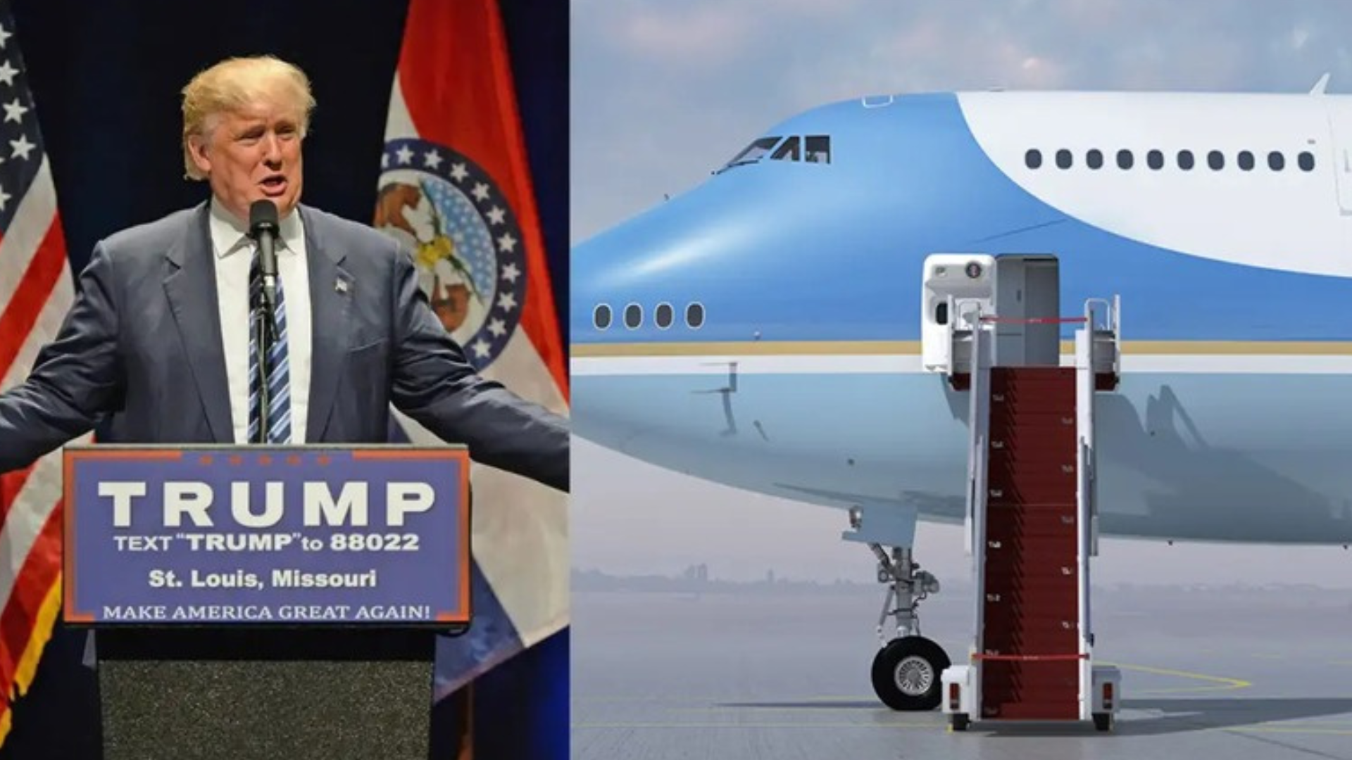 new Air Force One Boeing