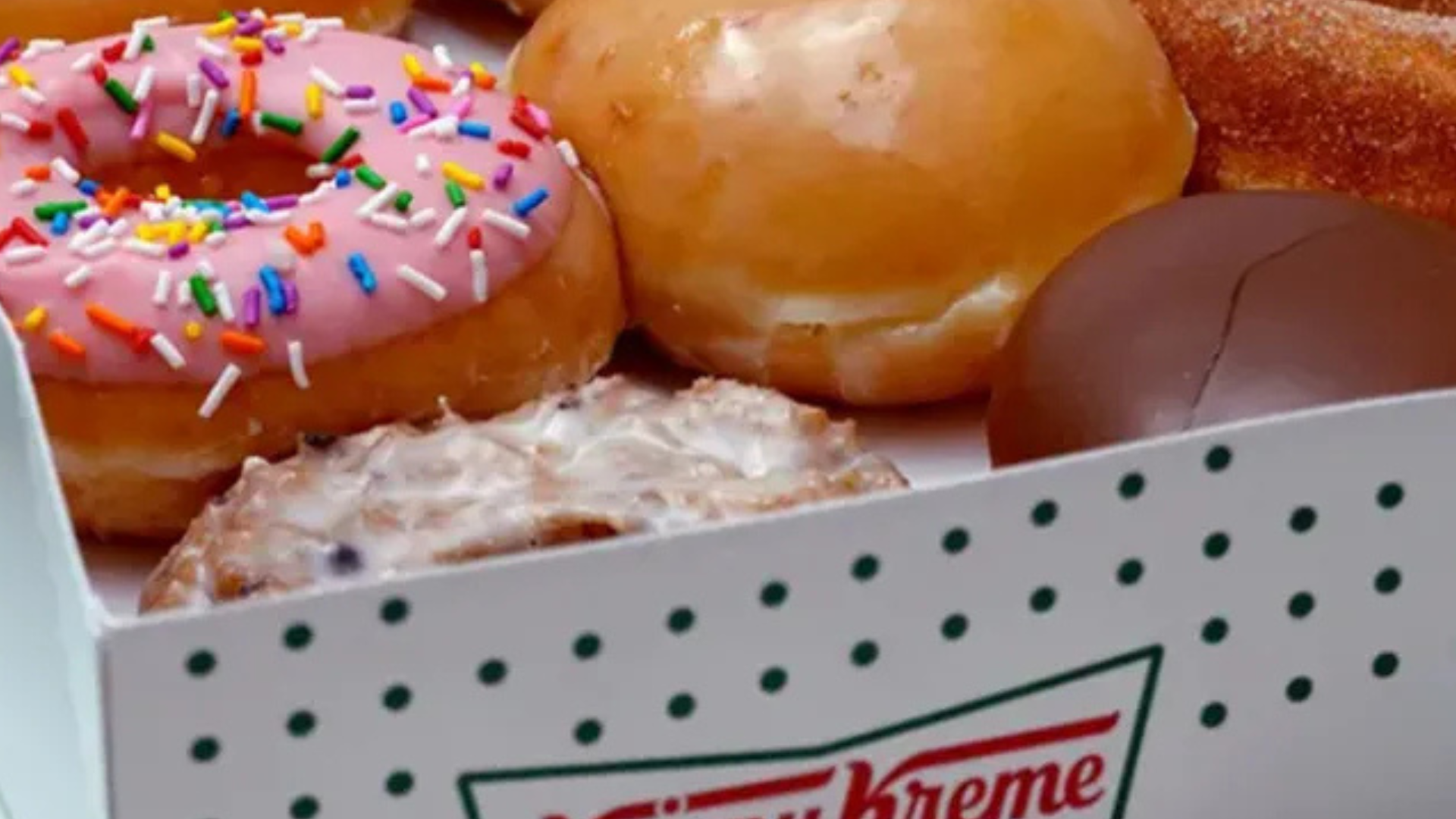 McDonald Krispy Kreme menu